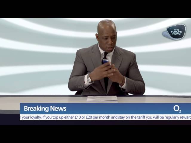 Ian Wright presents O2 Future News - Arsene Wenger resigns Henry and Kanu in shock move