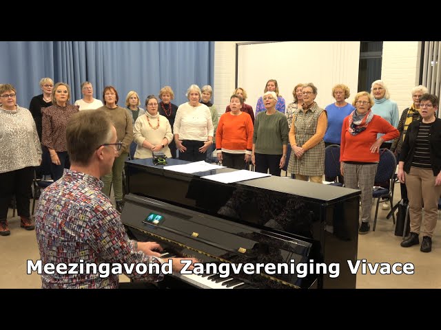 Meezingavond Zangvereniging Vivace