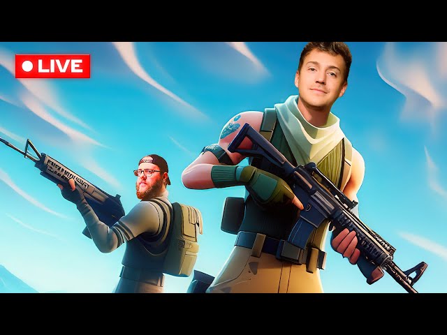 🔴 Ninja Carries His Brother in Fortnite (Like Always)