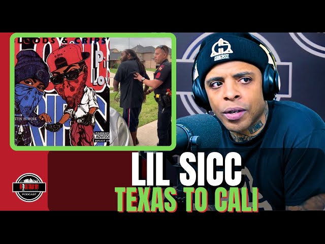 Lil Sicc on LA GANGS CRIPS BLOODS MOVIES, You Being HUNTED in Texas! Move To Cali Gangs are Safer!