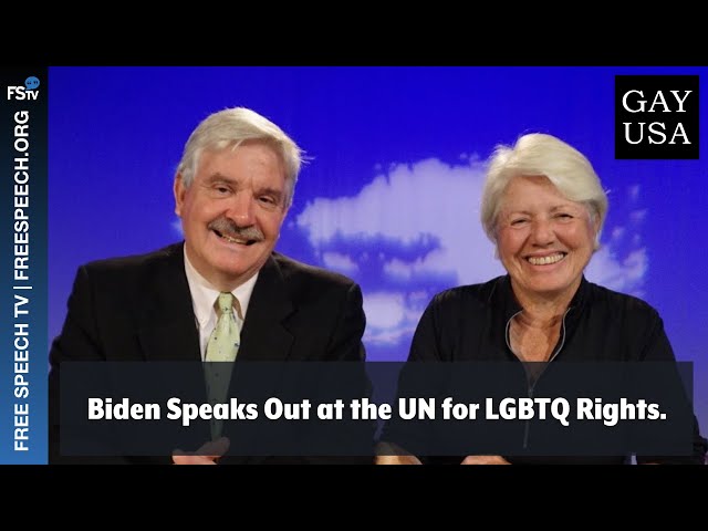 Gay USA 9/20/2023 | Biden Speaks Out at the UN for LGBTQ Rights.