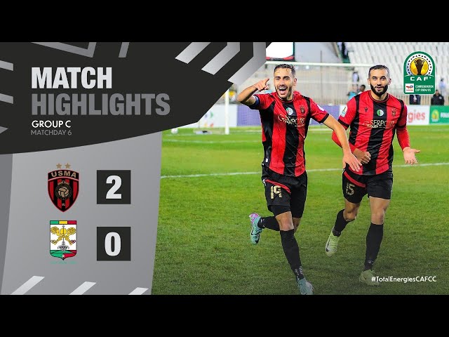 HIGHLIGHTS | USM Alger 🆚 ASC Jaraaf | Matchday 6 | 2024/25 #TotalEnergiesCAFCC