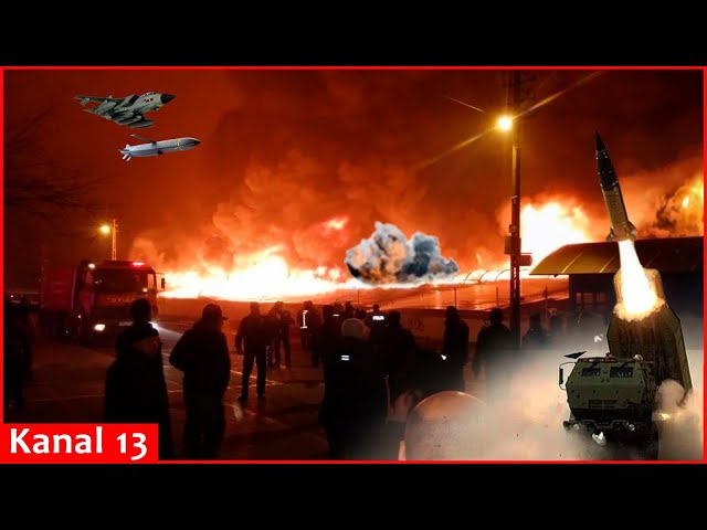 Russia on fire: Ukraine deals largest blow to Russia in war history