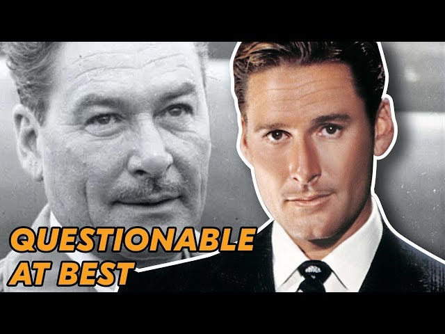 Inappropriate Details About Errol Flynn, Old Hollywood’s Golden Boy