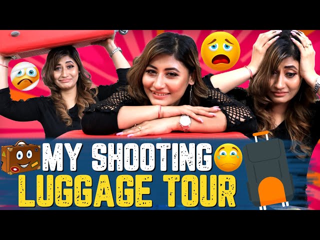 Sunita's Shooting Luggage Tour 🧳🎒🎥📸 | Celebrity secrets | Shoot bag Tour | Sunita Xpress