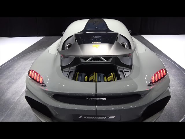 The unveiling of the Gemera by Koenigsegg