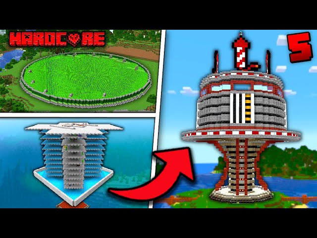 I Made The ULTIMATE FIREWORK ROCKET FACTORY In Hardcore Minecraft