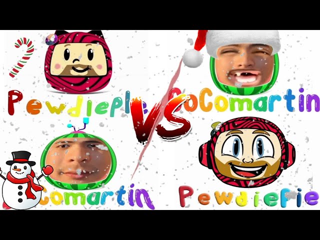 COCOMELON | COCOMARTIN vs Pewdiepie Intro PARODY | DECEMBER - Special Effects