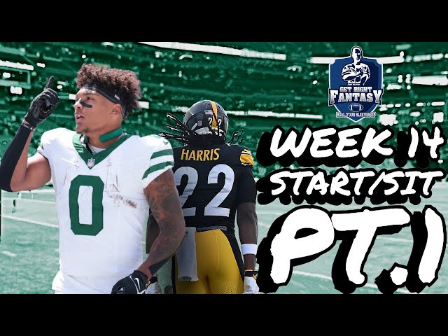 Week 14 Players you MUST Start & Sit Pt. 1 | *LIVE* Chat Q&A Fantasy Football Advice