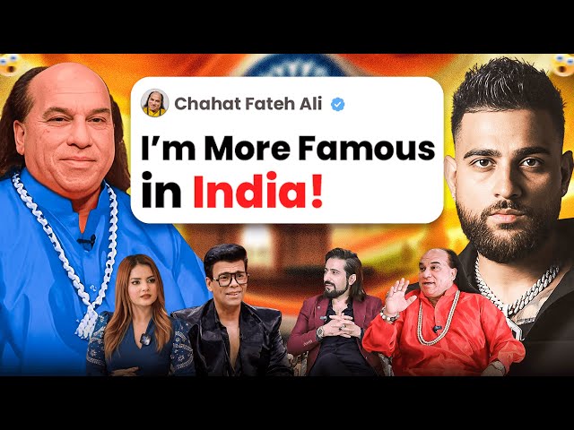 Difference Between INDIAN Fans Vs PAKISTANI Fans! 🇵🇰🇮🇳| Chahat Fateh Ali Khan Interview