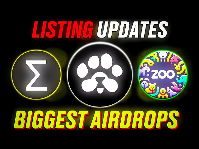 Paws Airdrop TGE | Sigma Airdrop | Zoo Airdrop | Credible Finance airdrop | Buzzit New Airdrop