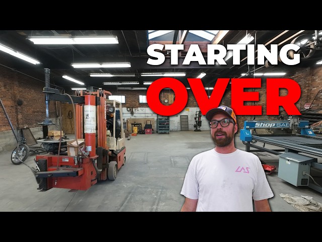 How we moved our ENTIRE metal shop