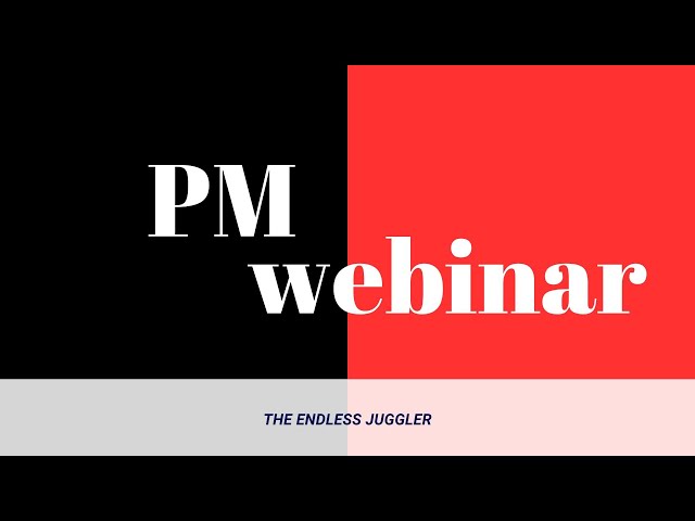 Product Management Webinar: Ways to Move to PM and Resume workshop