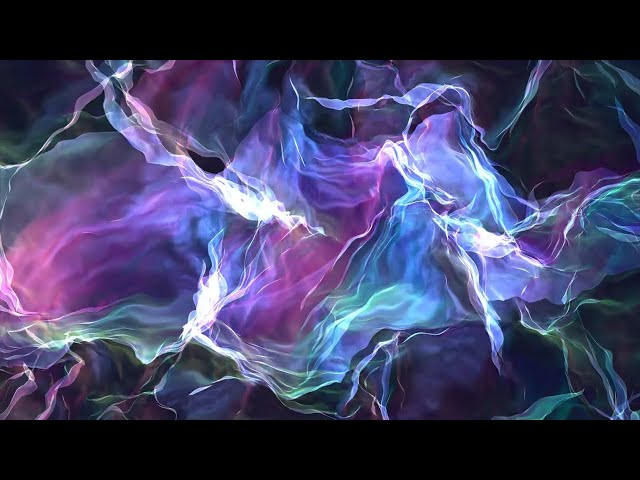 Cool Neon Plasma Wave Effect 4K Long Screensaver || Wallpaper || Background Video