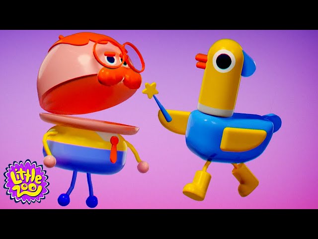 Wand | Silly Duck Series 1, Ep 6 | Full Episode | Funny Videos for Kids | @LittleZooTV