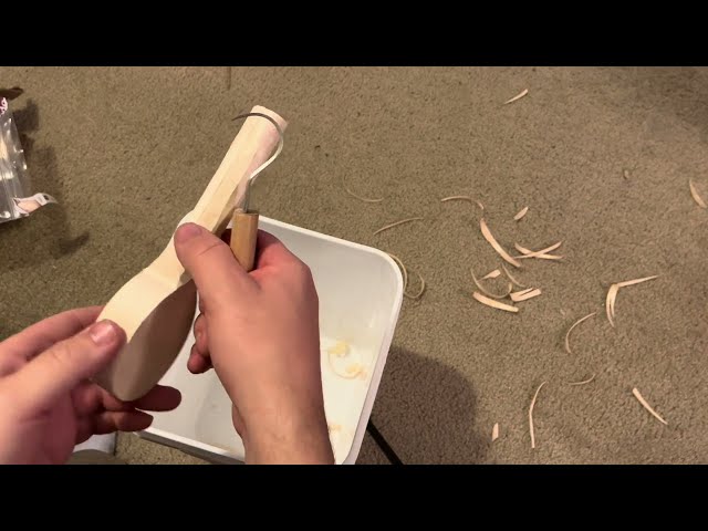 Woodworking Fun | Carving Spoon handle