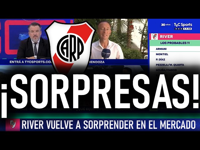 💣💰¡ÚLTIMO MOMENTO!🚨¿¡OTRO CHILENO A RIVER!?⚡¡SORPRESA EN EL 11!😱¡MERCADO DE PASES D RIVER EN LLAMAS!