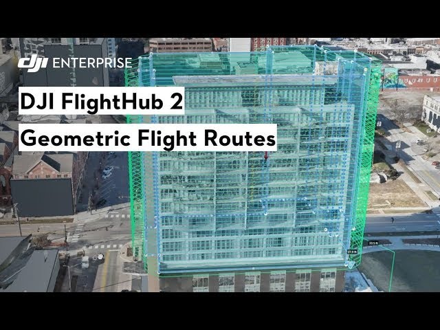 Geometric Flight Route with DJI FlightHub 2