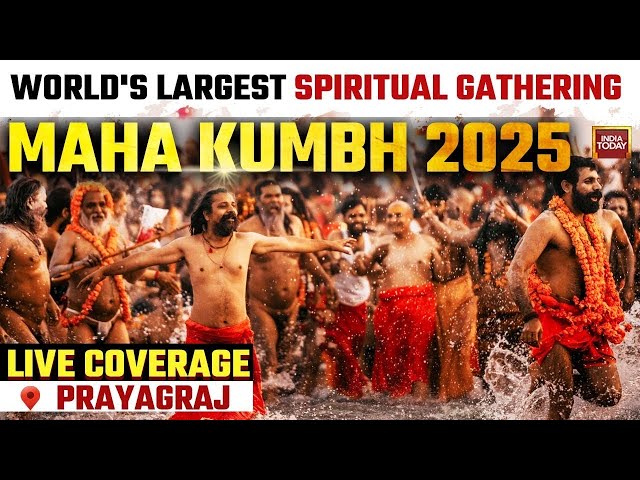 Maghi Purnima Snan LIVE Coverage: Devotees Take Holy Dip At Triveni Sangam | Maha Kumbh Mela LIVE