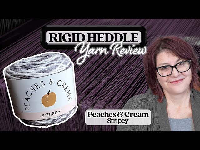 ❖Let's Make Towels with ◦Peaches & Cream Stripey◦ on My Rigid Heddle Loom!❖ #rigidheddle