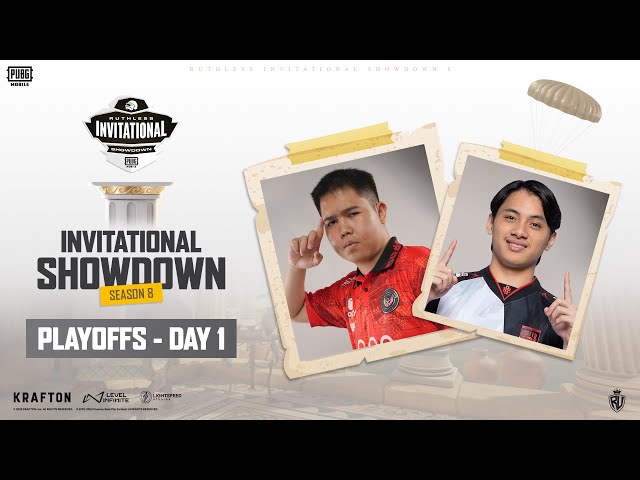 [ID] PUBG MOBILE RUTHLESS INVITATIONAL SHOWDOWN S8 PLAYOFFS- DAY 1