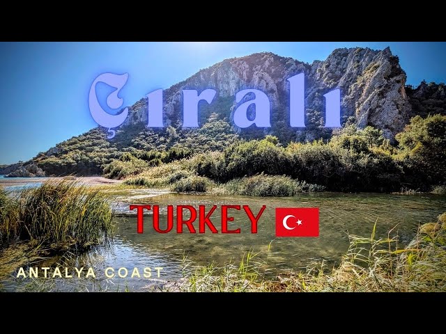 First day at Cirali beach. A short beach walk. 24 October 2024