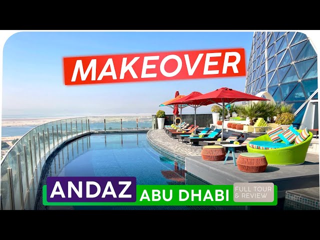 ANDAZ ABU DHABI 🇦🇪 Abu Dhabi, UAE  ❰ Hotel Tour & Review ❱  A Quirky Makeover