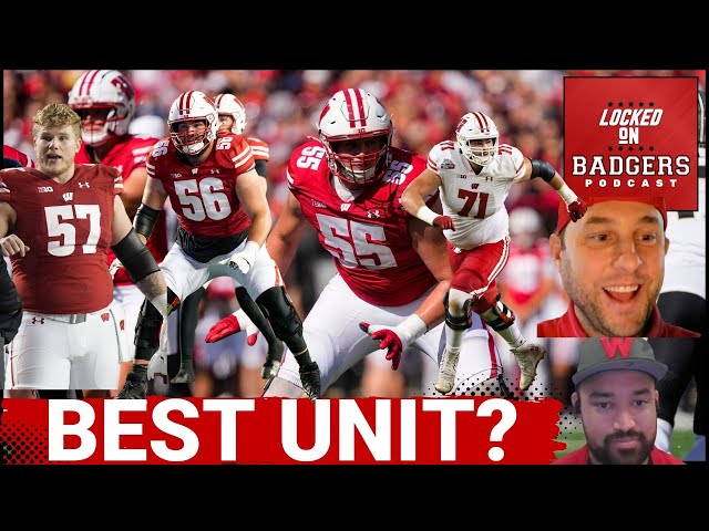 Is the OL the best position on the Wisconsin Badgers football team? What about the running backs?