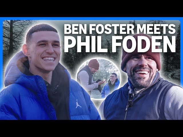 Ben Foster goes FISHING with PHIL FODEN 🐠🎣