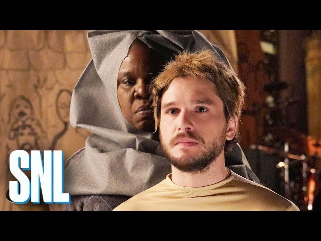 SNL Host Kit Harington Plays Out Leslie Jones' Game of Thrones Fantasy