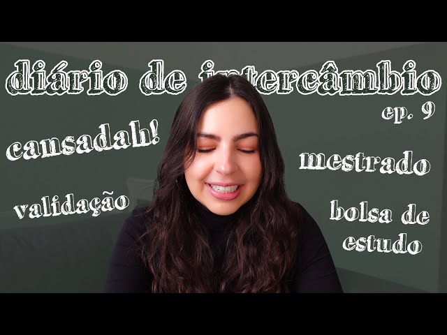 9º Diário de Intercâmbio: Apliquei para mestrado e fui negada | Mariany Viaja