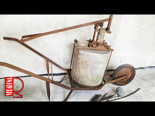 Antique SIGMUND sprayer - Restoration