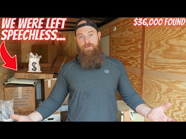 World Traveling MILLIONAIRE leaves everything behind in storage unit!