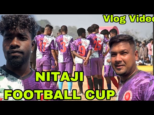 NITAJI FOOTBALL TOURNAMENT AT:-GOUDPUR||Vlog Video ||23/01/2025