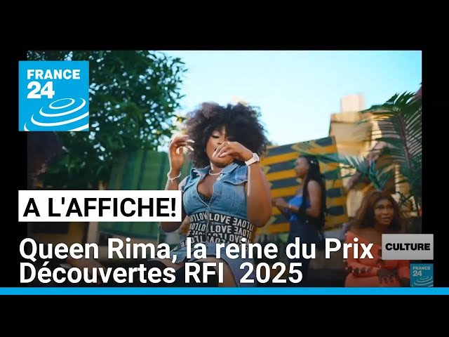 Queen Rima, la reine du Prix Découvertes RFI  2025 • FRANCE 24