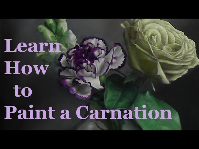 Carnation Flower Painting Tutorial | Learn How