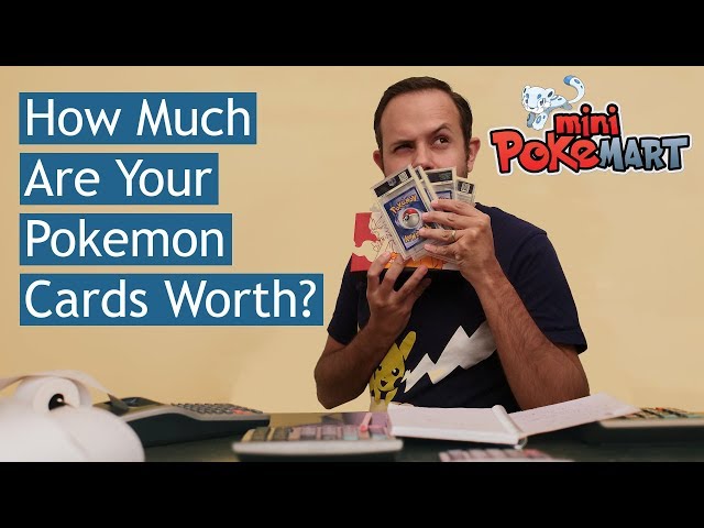 Do you know how much Pokemon cards are worth? - Let me show you!