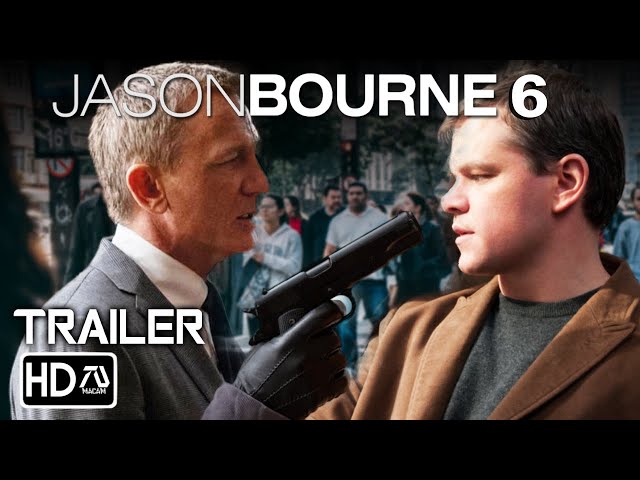 JASON BOURNE 6: REBOURNE (HD) Trailer #4 Matt Damon, Daniel Craig | James Bond Crossover |Fan Made