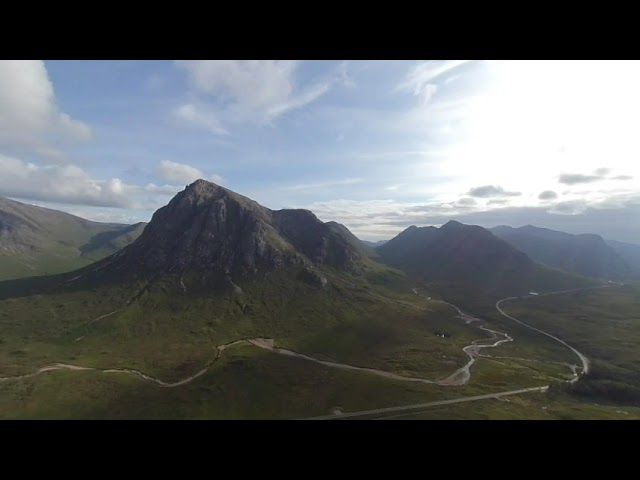 Glencoe, Scottish Highlands. 3D VR 180.