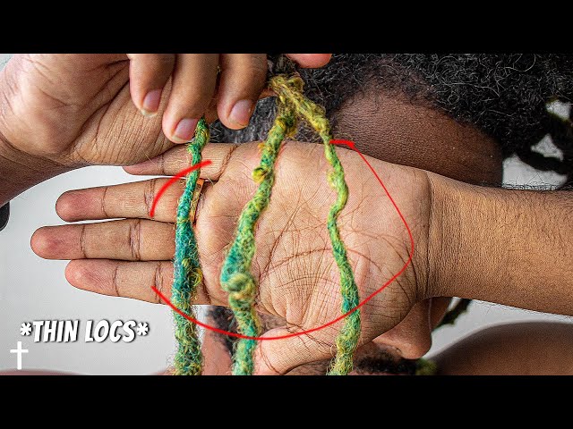 How To Fix Thinning Dreadlocks // 3 EASY WAYS