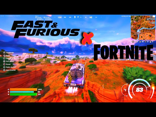 Fast & Furious Fortnite Edition!! 🤔🤨