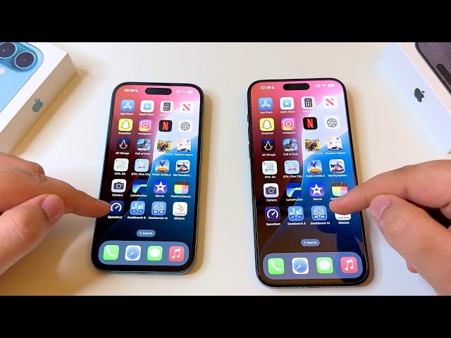 iPhone 16 vs iPhone 15 Pro Max SPEED TEST and Benchmarks