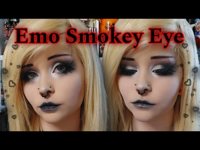 Emo Alternative Smokey Eye Makeup Tutorial