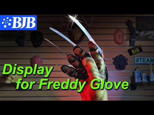 Freddy Krueger Glove Display Mount | Molding and Casting Tutorial