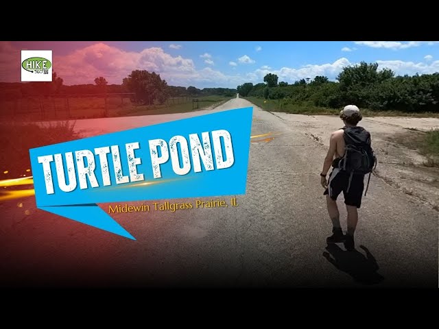 Midewin Tallgrass Prairie, IL - Turtle Pond (360 Video, VR)