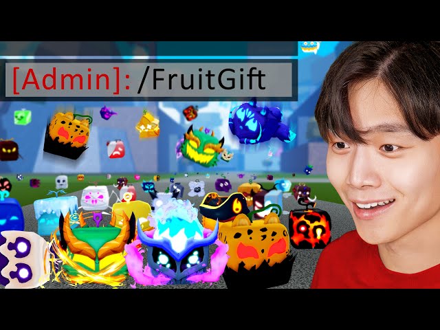 Blox Fruits Admin Fruit Gifting Event