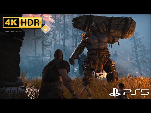 The Marked Trees (Part-2) | God of War | Cinematic Walkthrough | 4K 60fps | PlayStation 5