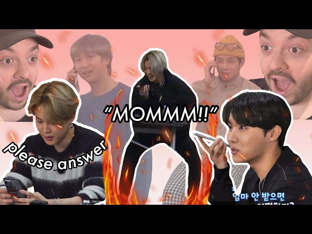 Reacting to @SugArmyy: BTS calling their parents on camera and vice versa ft. Hobi’s sister!