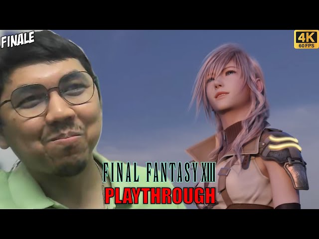 AFTER 64 HOURS, I'VE REACHED THE END | AJ PLAYS: Final Fantasy XIII - Part 13 (Finale) & Mini Review