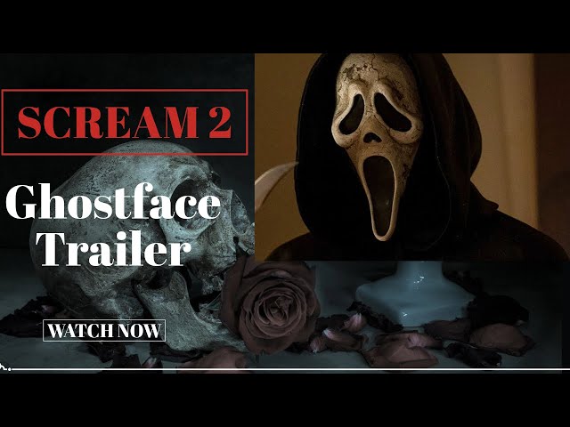 Scream Trailer | Scream 2 | Ghostface | Neve Campbell | Wes Craven |